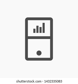 player phone vector icon 10 eps , Lorem ipsum Flat design