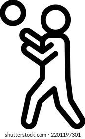 ilustración del vector reproductor en un fondo transparente.Símbolos de calidad premium.Icono de vector de línea delgada para el diseño de concepto y gráfico.