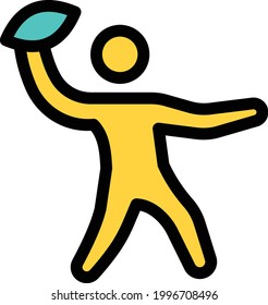 player vector line colour icon