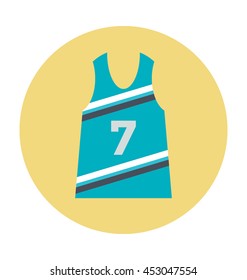 Player Vest Vector Icon