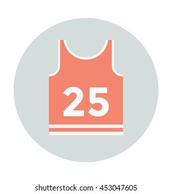 Player Vest Vector Icon