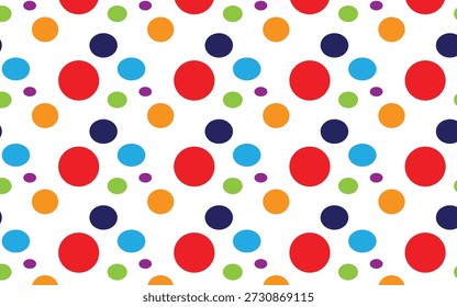 Patrón Abstractas juguetón de lunares para Fondos de pantalla modernos
