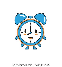 Juguetón del despertador, diseño divertido, arte digital, ambiente colorido, estilo caprichoso