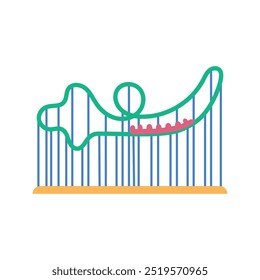Playful Amusement Park - Roller Coaster