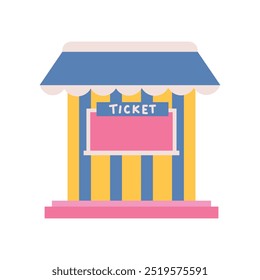 Playful Amusement Park - Ticket Post