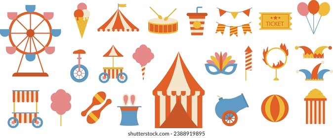 Playful Carnival and Fair Element 1
