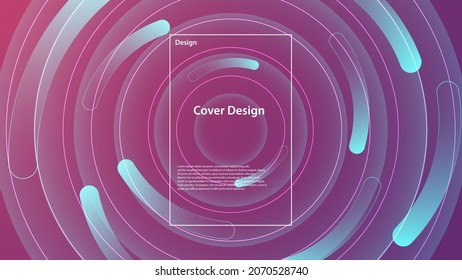 Playful circle bubble pattern background in editable EPS 10 vector format, perfect for youthful branding, packaging design, and creative digital projects