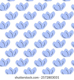 Playful cowboy hat themed pattern for children's products and textile design.