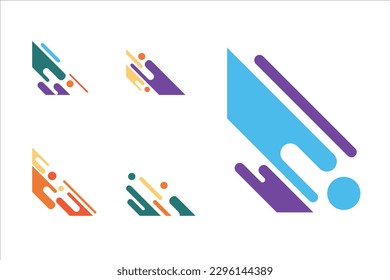 Playful Cute Corner Design Vector