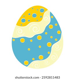 Playful and Decorative Easter Eggs with Bunnies, Flowers, and Vibrant Patterns