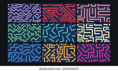 Playful hand-drawn black abstract shapes scattered across white canvas. Fun, dynamic, and creative art.