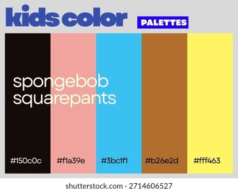 Spielerische Harmonie Spongebob Squarepants für Kinder entworfen zeigen entzückende ausgewogene Palette Unterstützung Wachstum Vertrauen Spaß Lernen jeden Tag