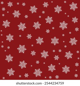 Playful holiday pattern featuring colorful gift-laden sleighs and reindeer silhouettes against a light background, perfect for festive wrapping, holiday cards, and winter-themed projects.