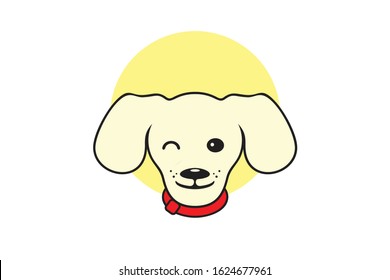 Playful logo that best for dog shop, dog lover community, animal shelter, dog kennel.