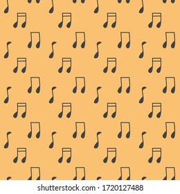 Playful Melody Song Seamless Pattern