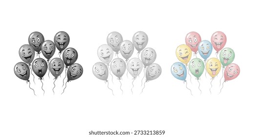 Uma ilustração de macaco brincalhão com um chapéu bobo, perfeito para transmitir a diversão e as brincadeiras do Dia das Mentiras de abril.