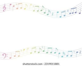 
Ilustración del vector gradiente de música de reproducción