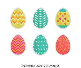Playful Patterned Easter Egg Collection