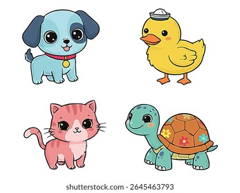 Playful Pet Character Collection set