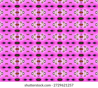 Padrão abstrato pop-art rosa brincalhão com formas surreais e repetição ousada. Divertida textura moderna. abstrata, rosa, padrão, ponteiro, textura