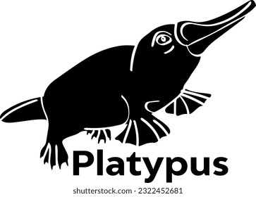 Playful Platypus: Cartoon Vector Drawing, "Lovely Platypus Character: Vector Illustration"
"Happy Platypus Cartoon: Vector Artwork"