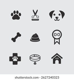 Playful Puppy Vector Logo for Pet Shops