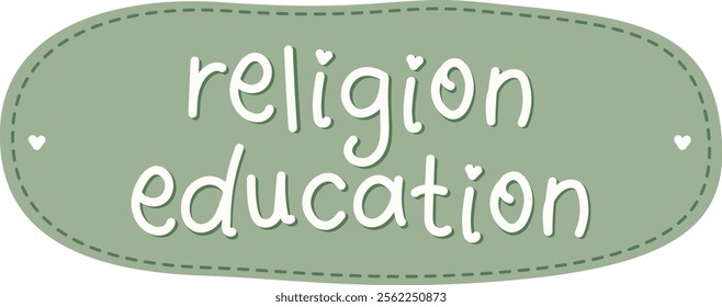 Playful Religion Education Subjects Illustration Design