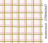 Playful retro seamless patterns with wavy lines, checks, and polka dots. Hand-drawn abstract textures in pink and pastel tones — ideal for vintage prints, stationery, and creative fabric design
