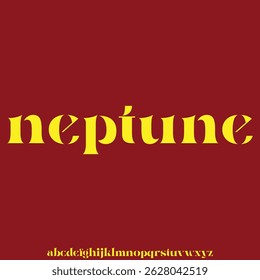 Playful rounded edge sans serif display font vector