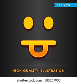 playful smiley icon.