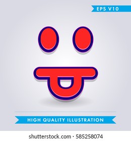 playful smiley icon.