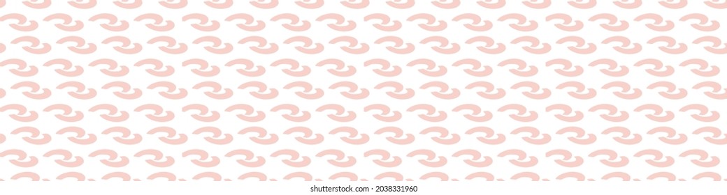 Estilo de reproducción cortar el borde de la forma. Estilo de collage de escandi moderno y sin inconvenientes, en el borde de guarnición infantil retro. Cabecera de diseño de fondo de diseño de niños geométrico a la moda en banda de vector repetible.