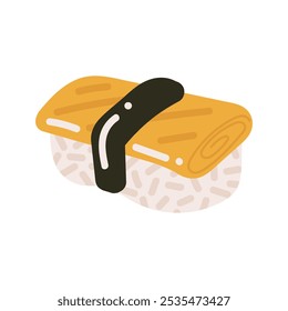 Playful Sushi Rolls Ilustração - 02