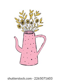 Playful Vector SVG, Spring Flowers, Lovely Spring, Abstract Flowers, Doodle Illustration,  Colorful Spring, Colorful IIllustration, Abstract Playful Doodles, Children Illustration, Young Illustration,