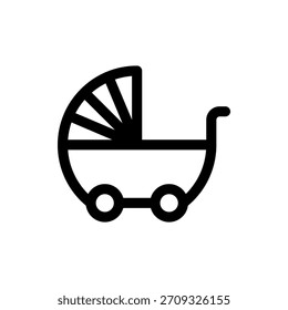 Playful vector symbol representing baby items, perfect for infant products and parenting resources