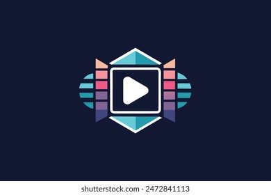Playful Vision: Video Player Logo Design
