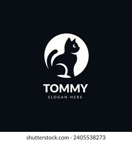 A Playful and Whimsical Cat Logo