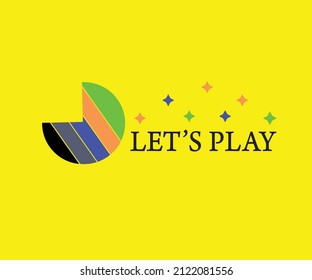 Playfull Logo With Let's Play Word