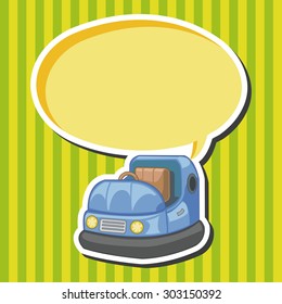 playground bumper car theme elements