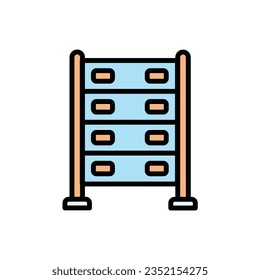Playground Climb Icon Vector Illustration