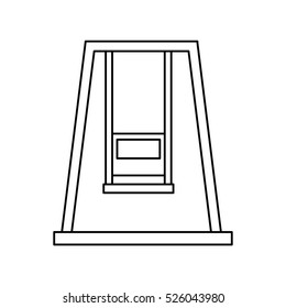 Playground games isolated icon vector illustration design