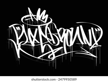 PLAYGROUND graffiti tag style design