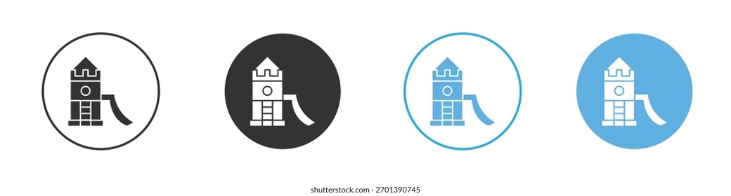 Playground icon. Graphic icon design template