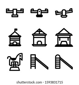 playground icon isolated sign symbol vector illustration - Collection of high quality black style vector icons
