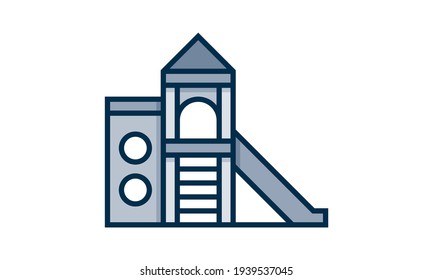 playground icon in trendy design style. playground icon isolated on white background. playground vector icon simple and modern flat symbol for web site, mobile, logo, app, UI