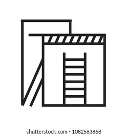 Playground icon vector