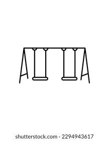 playground icon, vector best line icon.