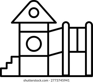 Playground Icon Vector Element line icon design vector icons