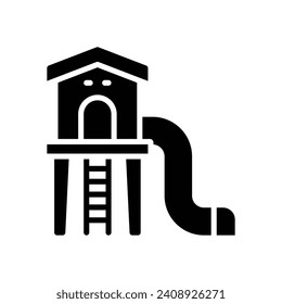 playground icon. vector glyph icon for your website, mobile, presentation, and logo design.