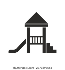Playground icon. Vector icon isolated on white background.
